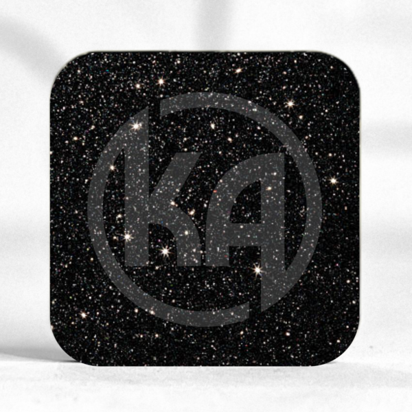 1/8" Black Glitter Acrylic Sheet (3mm)
