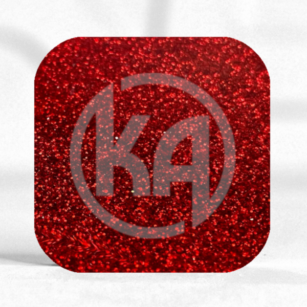 1/8" Red Glitter Acrylic Sheet (3mm)